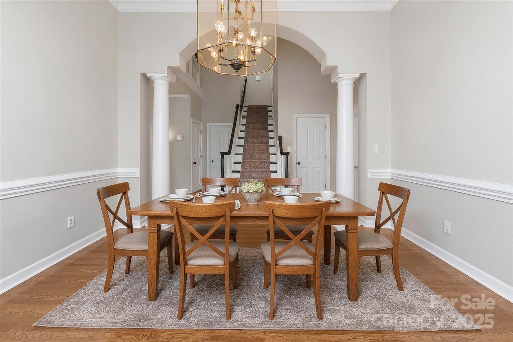 3214 Grandeur Road Charlotte, NC 28269 - Photo 3 of 18 a view of a dining room with furniture