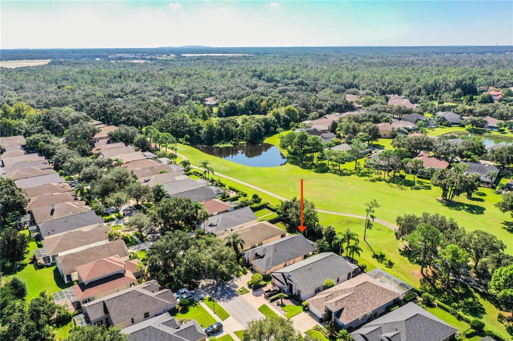 3234 Stonebridge Trail Valrico, FL 33596 - Photo 33 of 34 an aerial view of residential houses with outdoor space