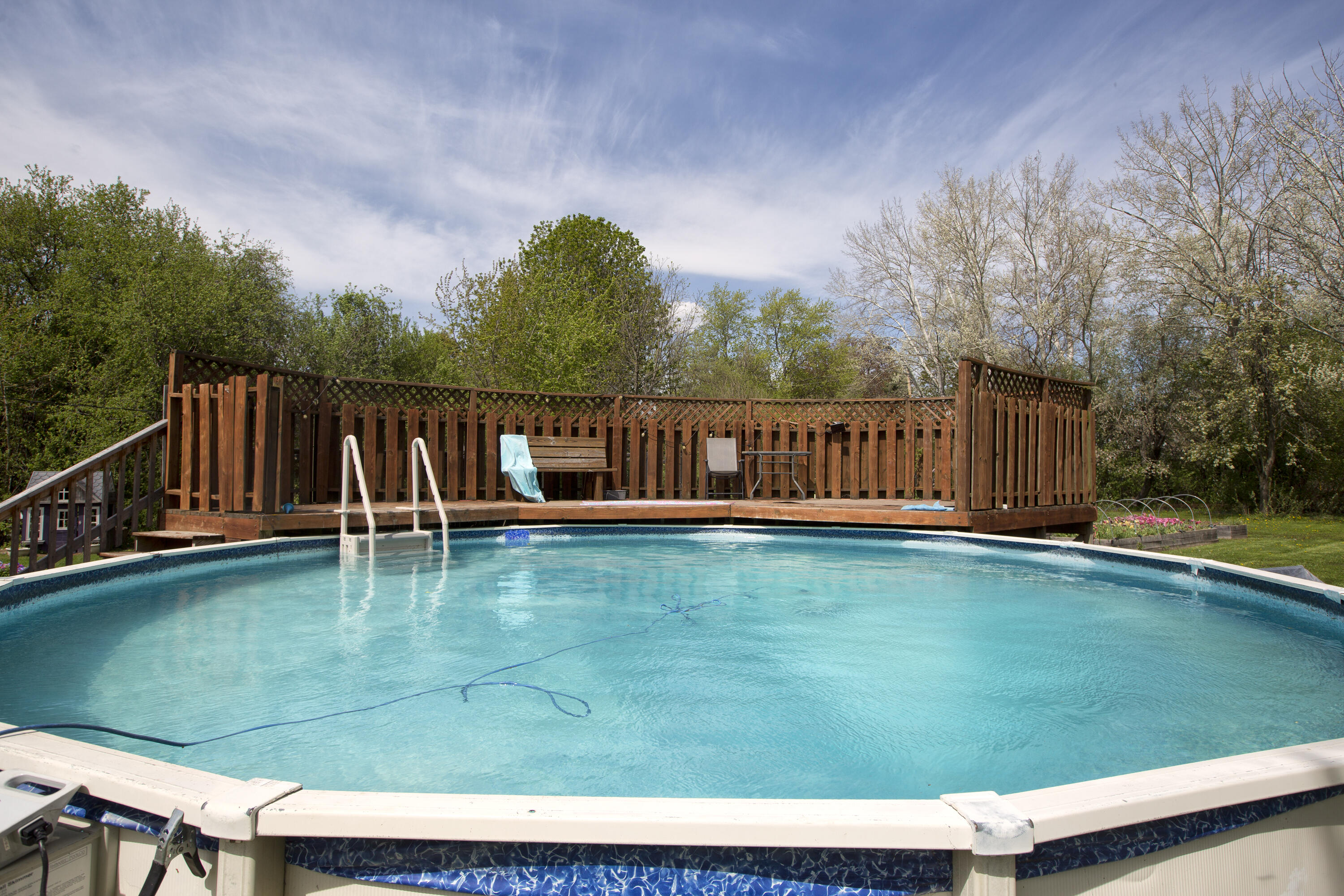 N68W13722 Bay Ridge Court Menomonee Falls, WI 53051 - Photo 24 of 30 Above Ground Pool with Deck
