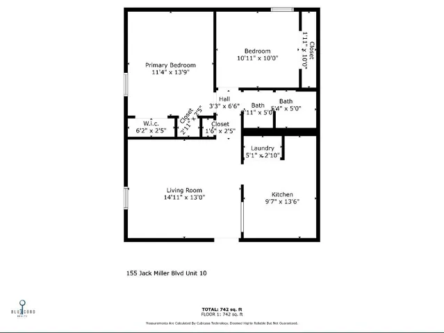 $920 | 155 Jack Miller Boulevard, Unit 4, Clarksville, TN 37042