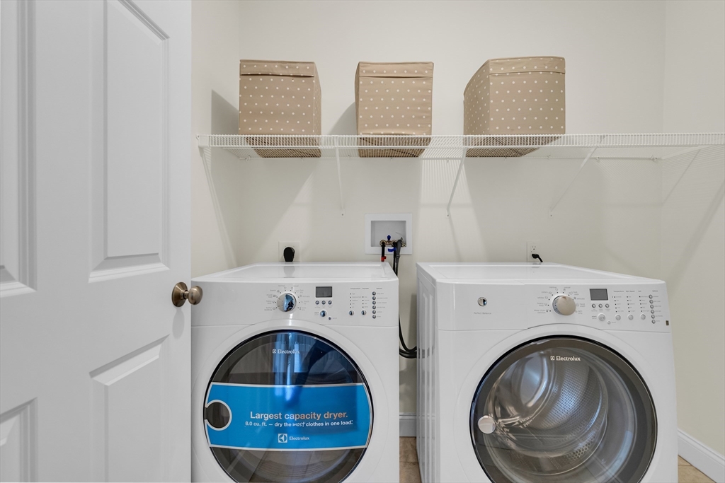 19 Bryn Mawr Road Wellesley, MA 02482 - Photo 37 of 42 a view of washer and dryer in a utility room
