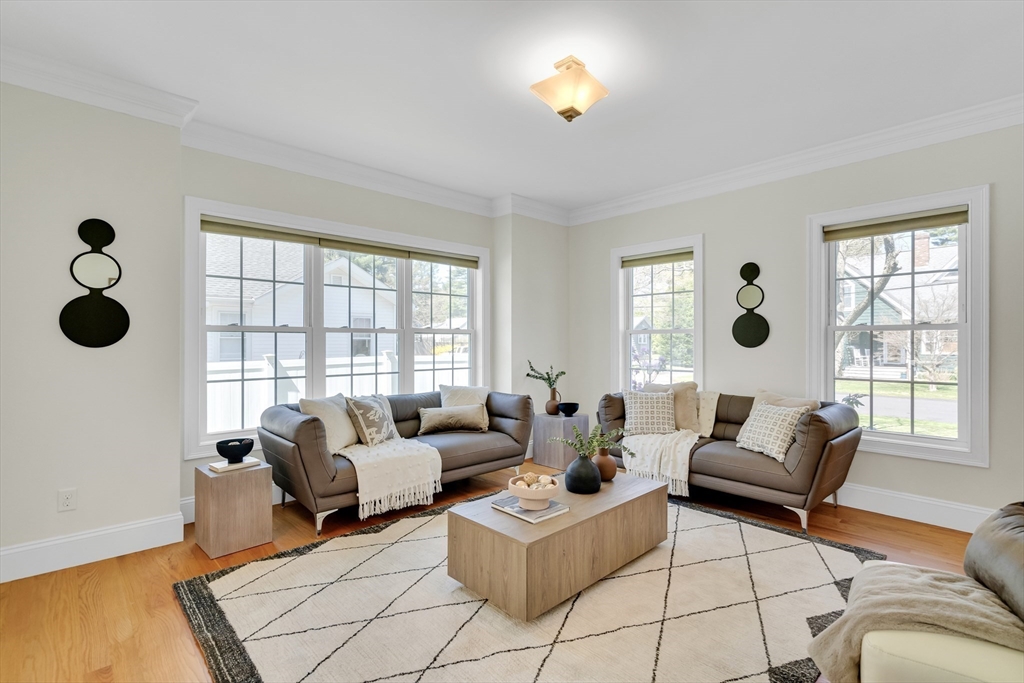 19 Bryn Mawr Road Wellesley, MA 02482 - Photo 6 of 42 a living room with furniture and a window