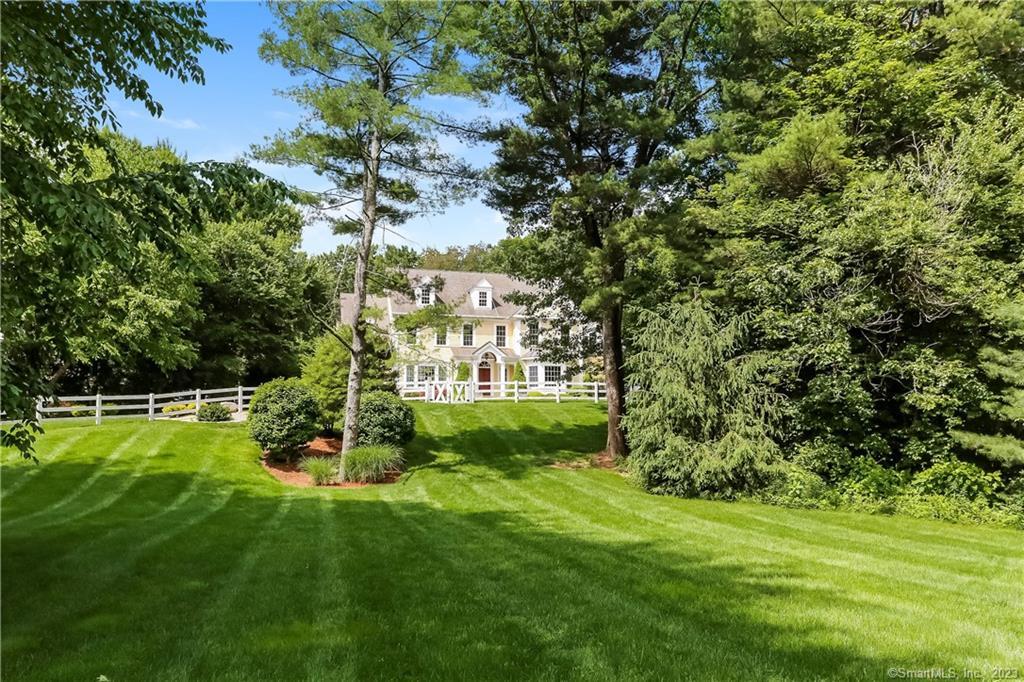 a view of a backyard with a garden