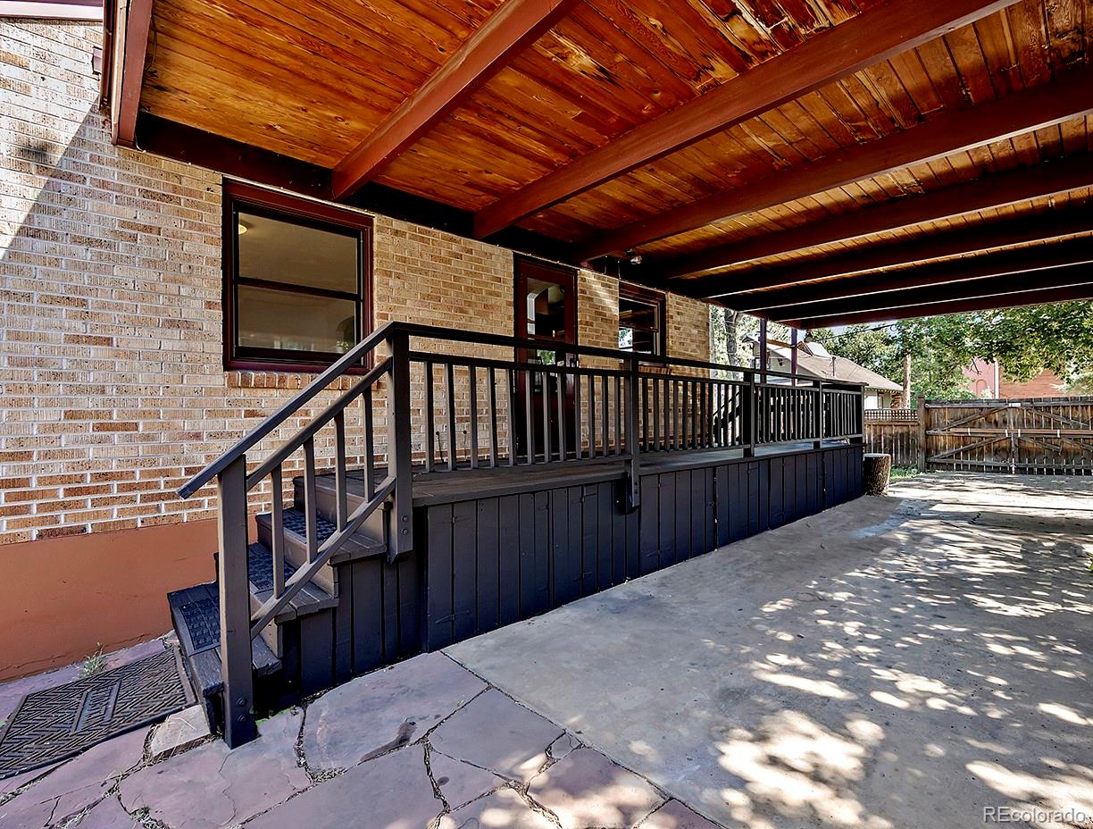 874 9th Street Boulder, CO 80302 - Photo 23 of 23 a view of balcony with wooden floor