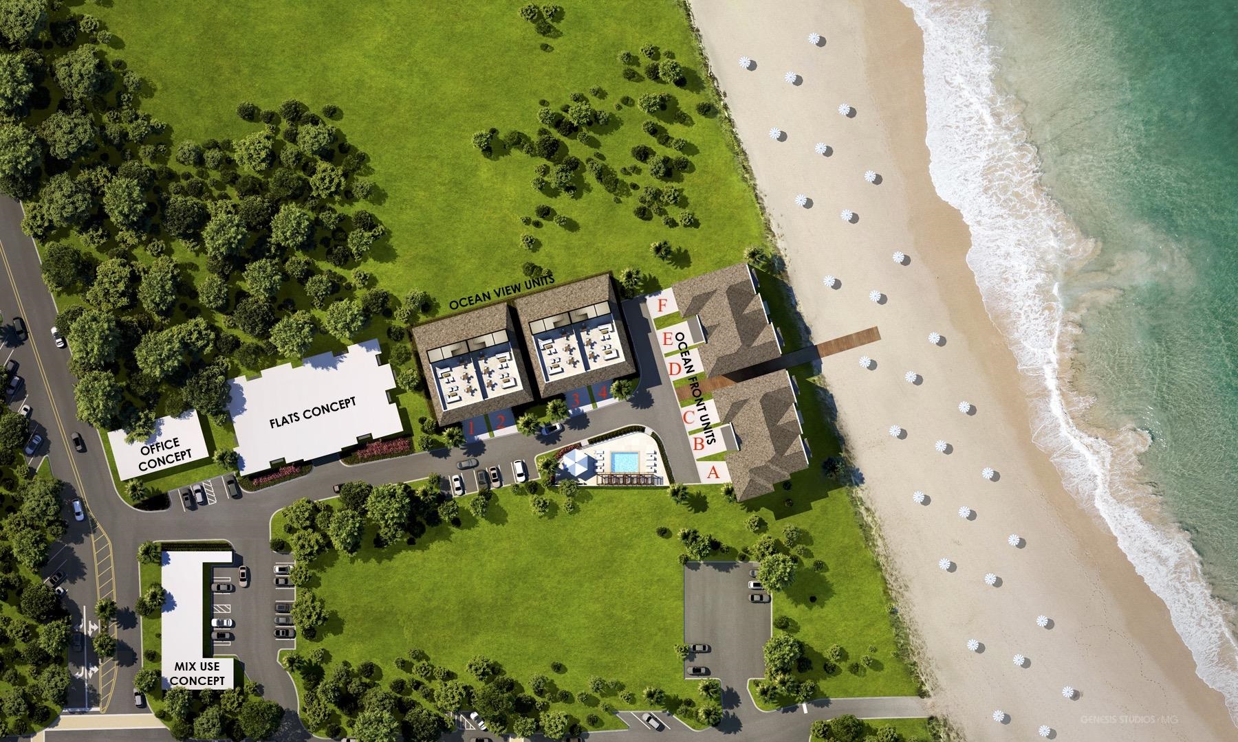 103 Relajado Way Street, Unit 2 St. Augustine, FL 32084 - Photo 17 of 19 an aerial view of a residential apartment building with a yard