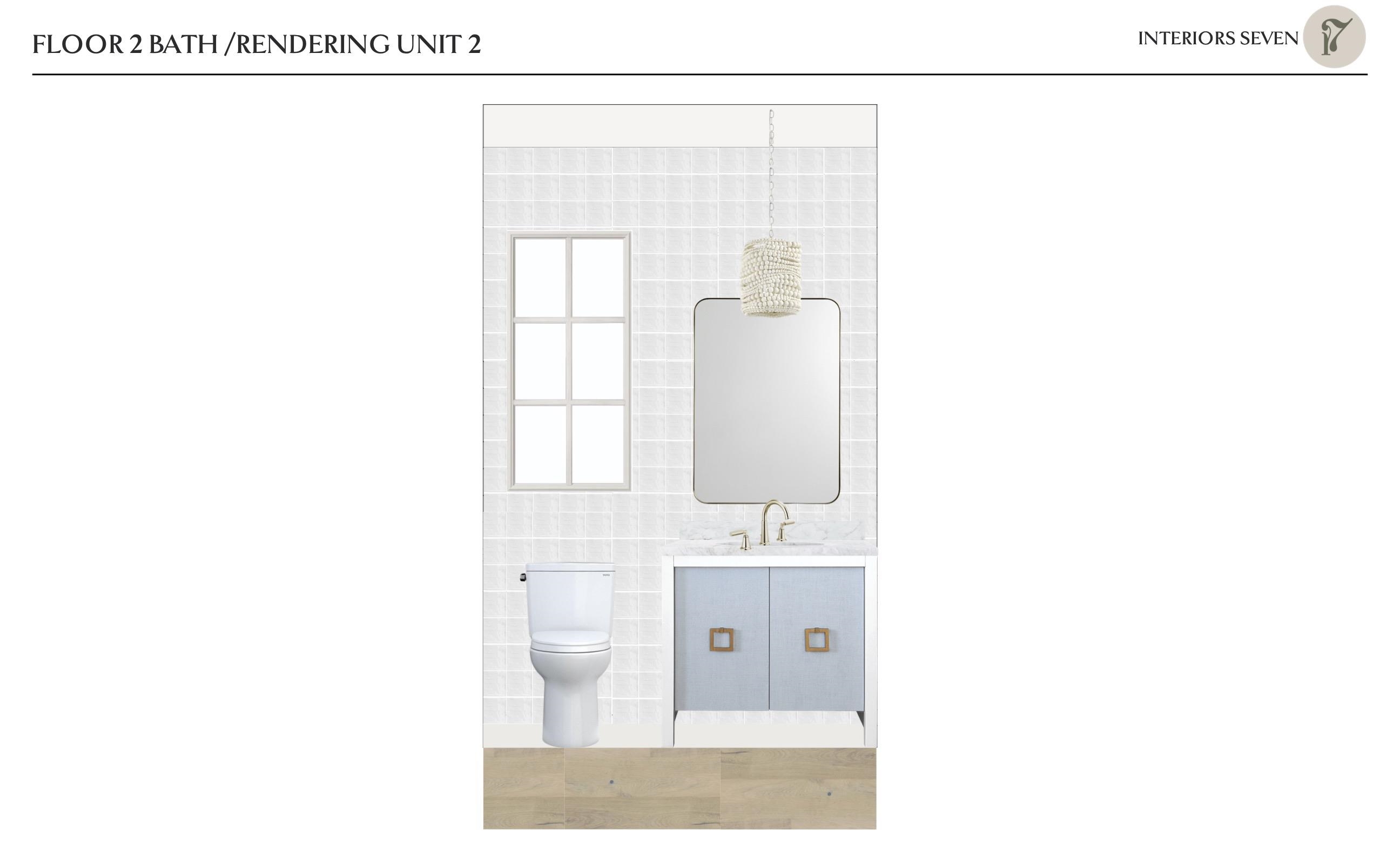 103 Relajado Way Street, Unit 2 St. Augustine, FL 32084 - Photo 7 of 19 a picture of a bathroom with a sink and a mirror