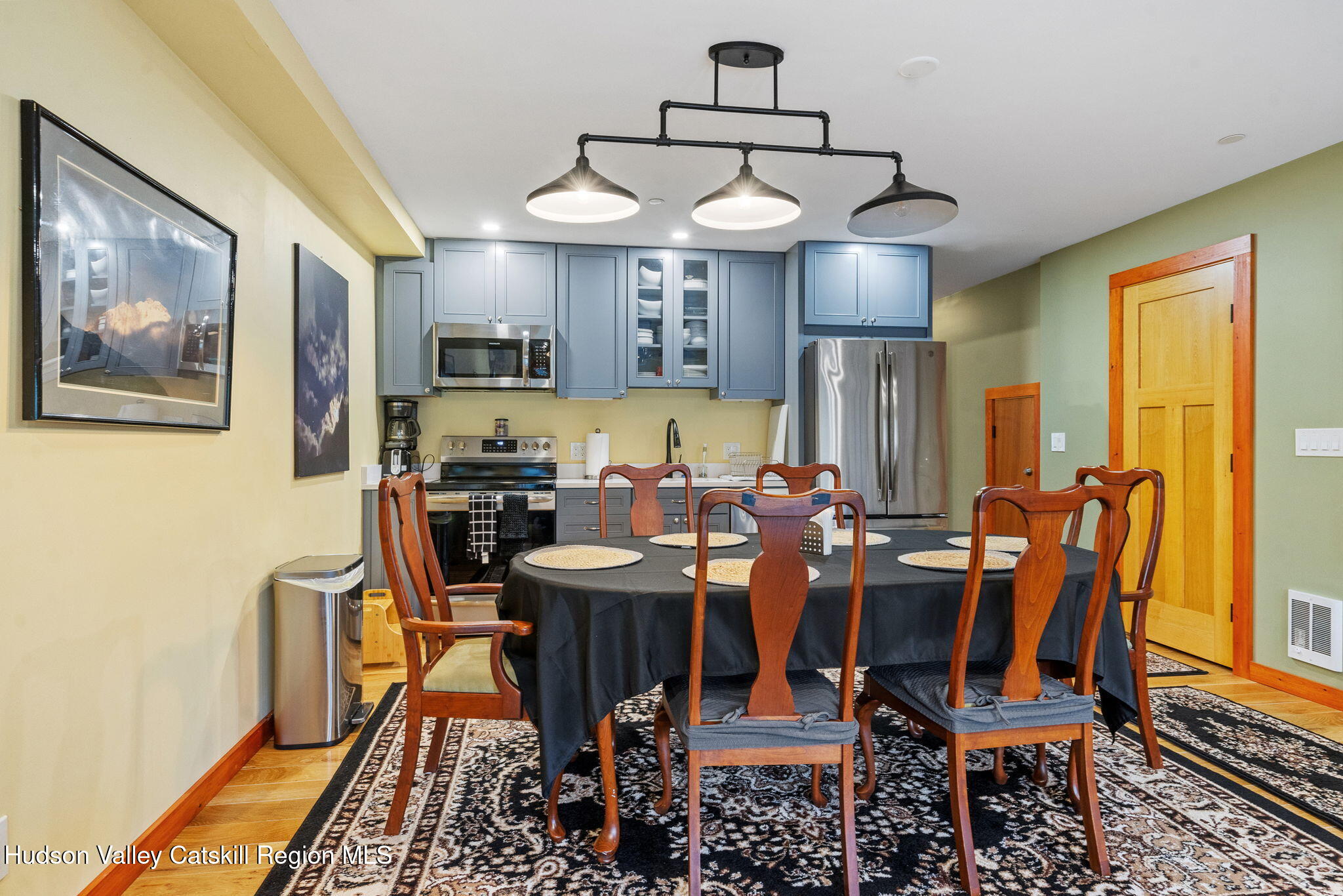 35 Scribner Hollow Road, Unit E3 Hunter, NY 12442 - Photo 13 of 59 a view of a dining room with furniture