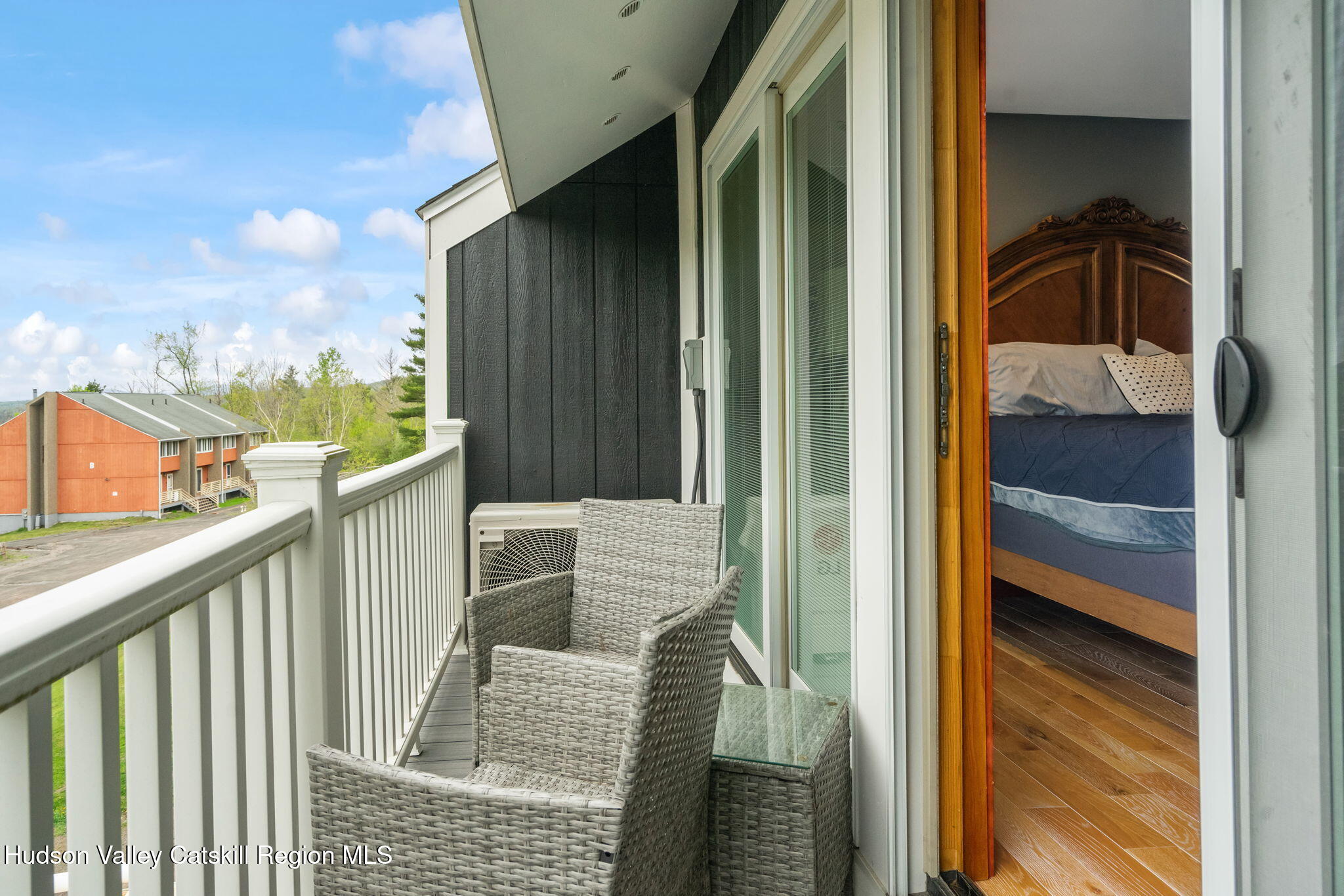 35 Scribner Hollow Road, Unit E3 Hunter, NY 12442 - Photo 23 of 59 a view of balcony and deck