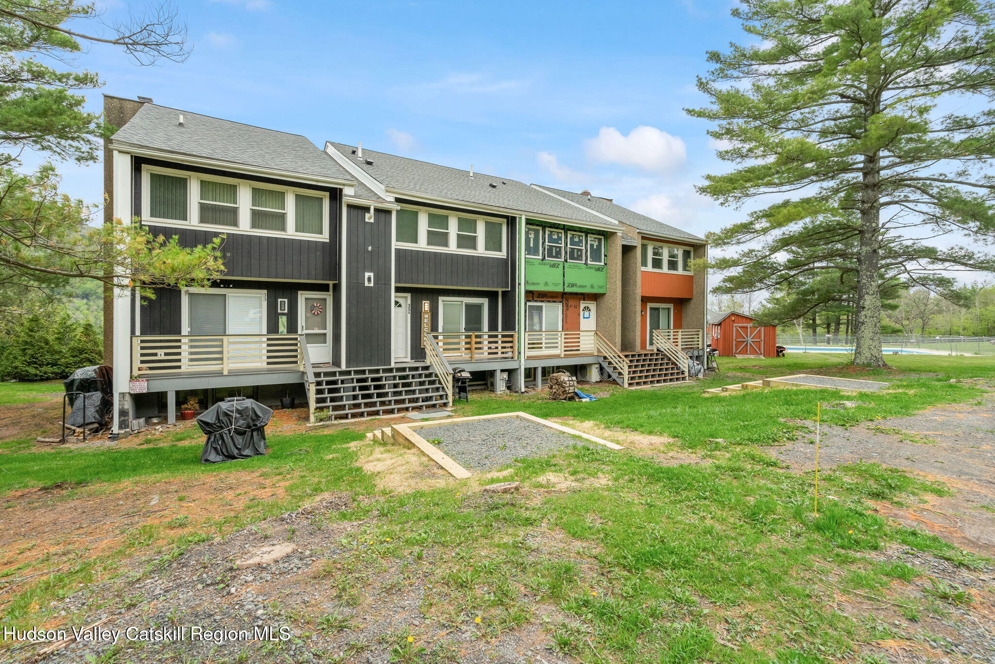 35 Scribner Hollow Road, Unit E3 Hunter, NY 12442 - Photo 3 of 59 a view of a house with a yard