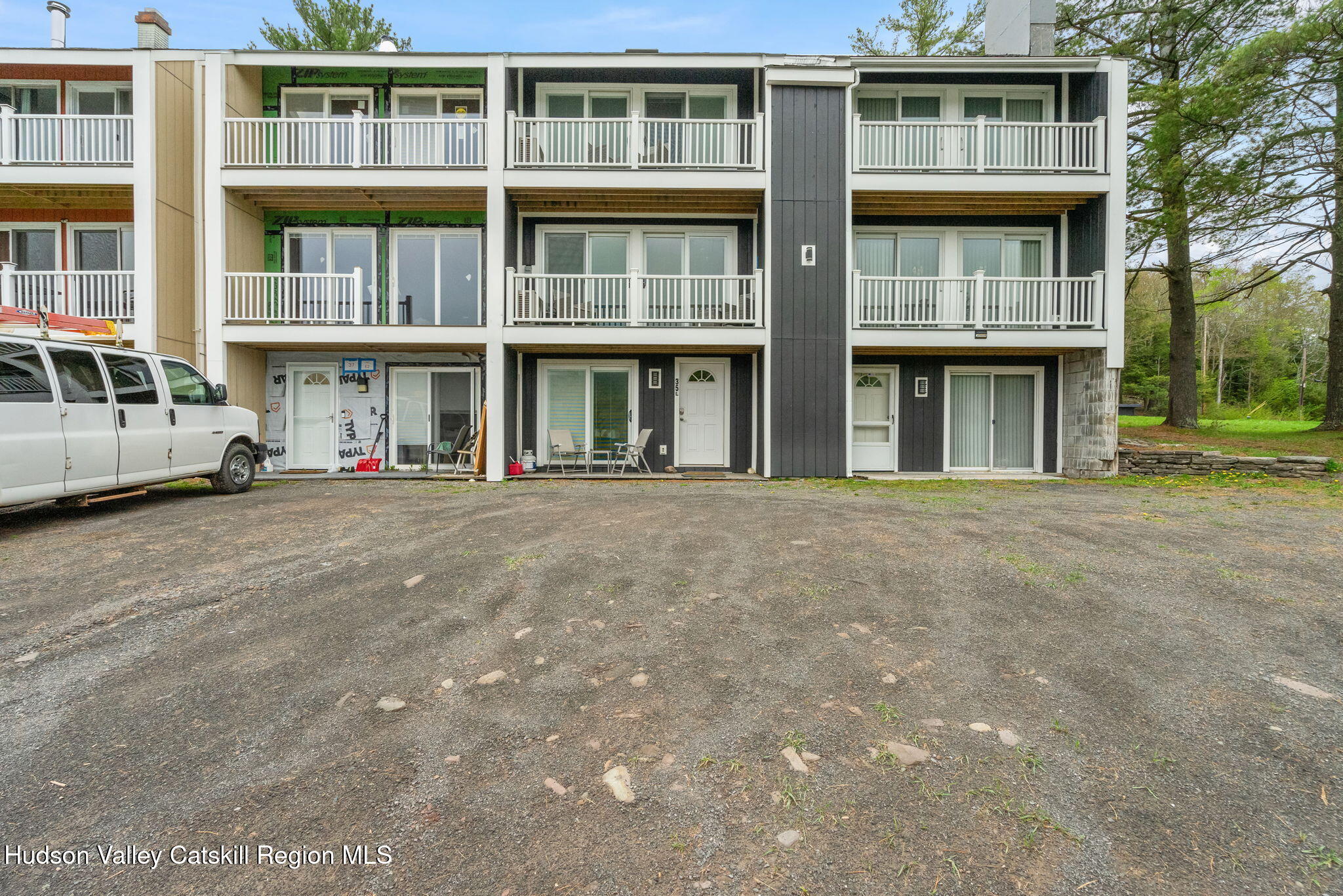 35 Scribner Hollow Road, Unit E3 Hunter, NY 12442 - Photo 41 of 59 a front view of residential houses