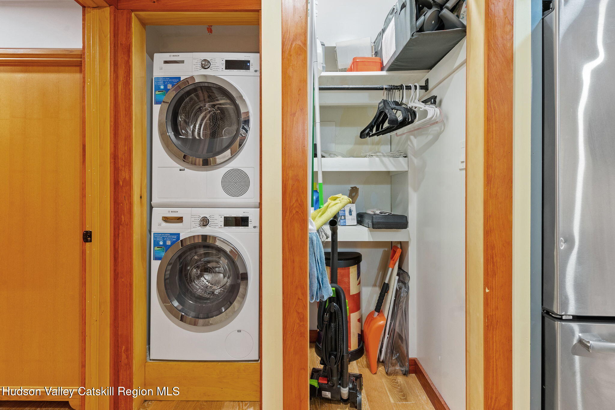 35 Scribner Hollow Road, Unit E3 Hunter, NY 12442 - Photo 51 of 59 a utility room with dryer and washer