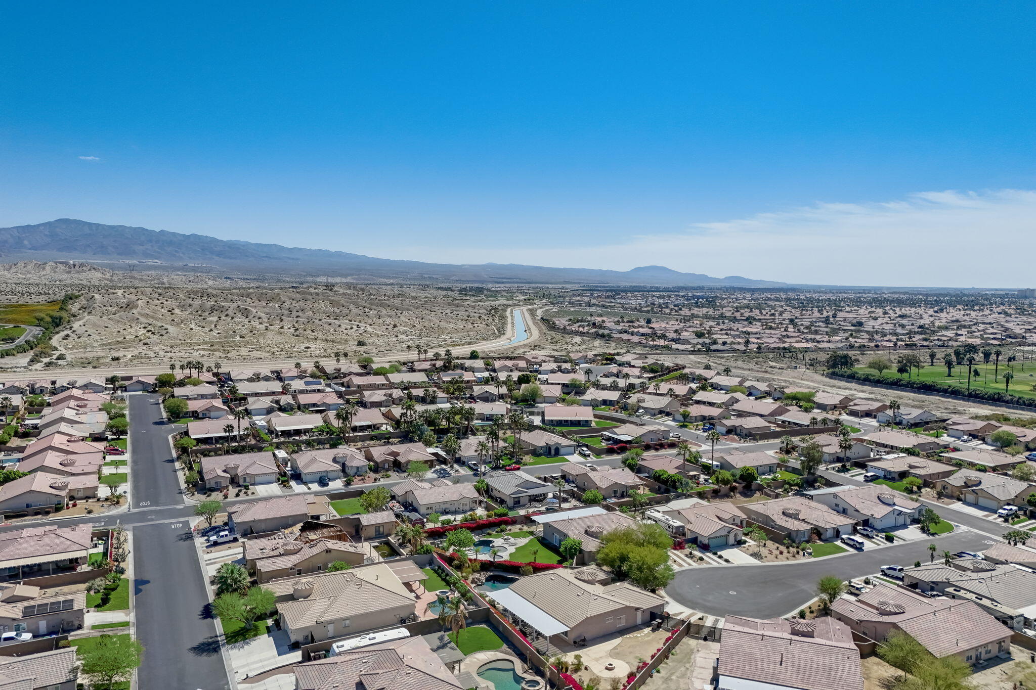 41163 Morris Street Indio, CA 92203 - Photo 75 of 83 an aerial view of a city