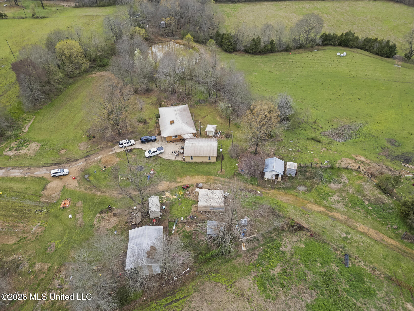 2729 Davis Road Benton, MS 39039 - Photo 33 of 34 2729 Davis Rd Drone-10