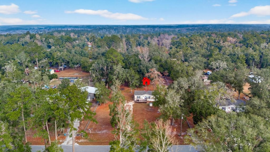 1088 Mulberry Landing Road Hilliard, FL 32046 - Photo 28 of 30 a view of a lake with a mountain in front of it