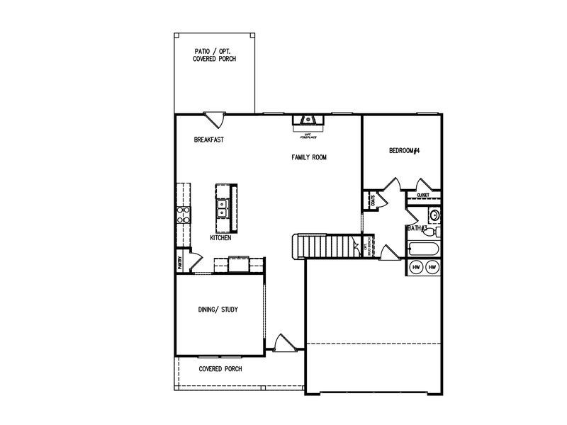 29 Edith Court Statham, GA 30666 - Photo 2 of 6 Baxley 1st Floor