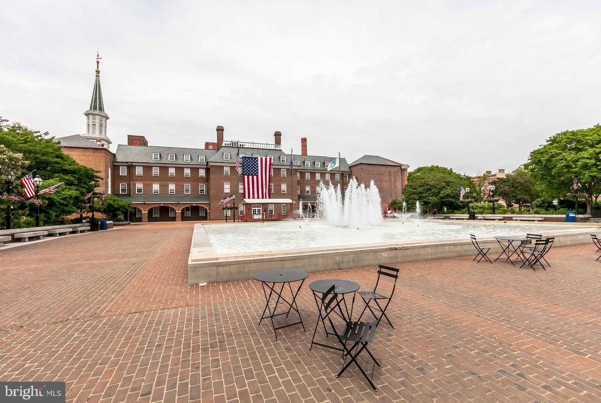 718 Oronoco Street, Unit 2 Alexandria, VA 22314 - Photo 21 of 27 a view of swimming pool with outdoor seating and plants