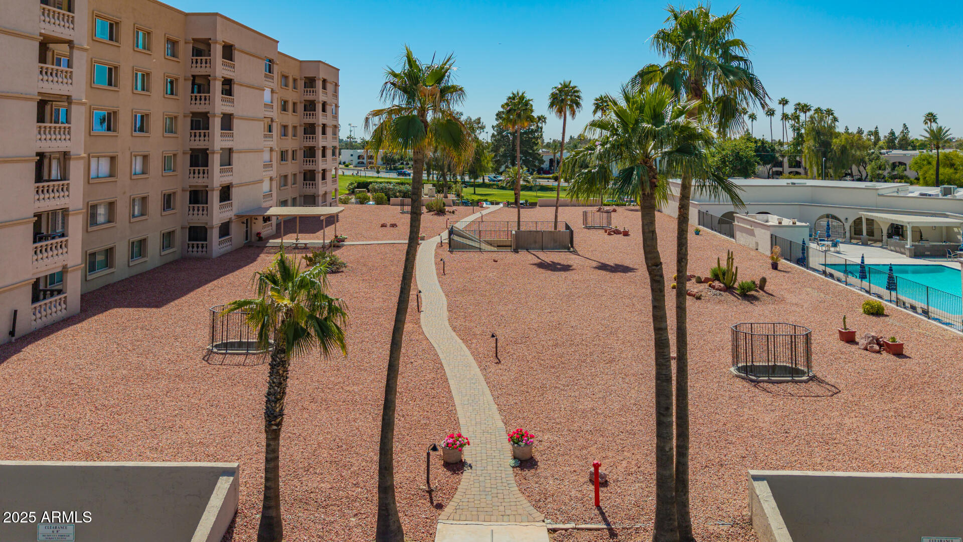7910 East Camelback Road, Unit 104 Scottsdale, AZ 85251 - Photo 13 of 38 a view of balcony with potted plants