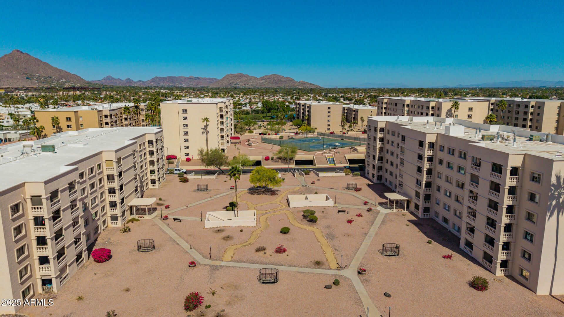 7910 East Camelback Road, Unit 104 Scottsdale, AZ 85251 - Photo 27 of 38 a view of balcony with city view