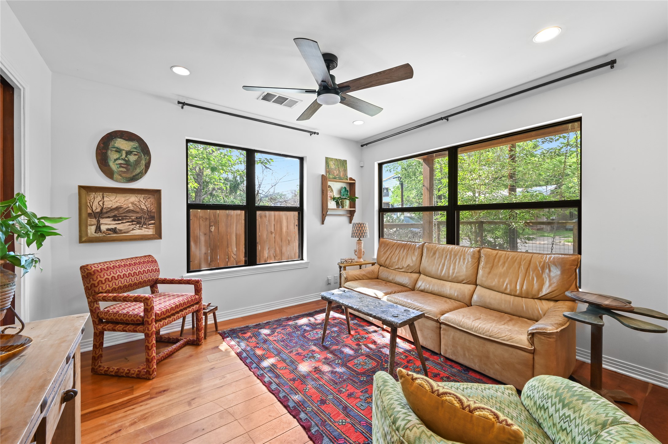 2107 East 13th Street Austin, TX 78702 - Photo 2 of 25 a living room with furniture and a large window