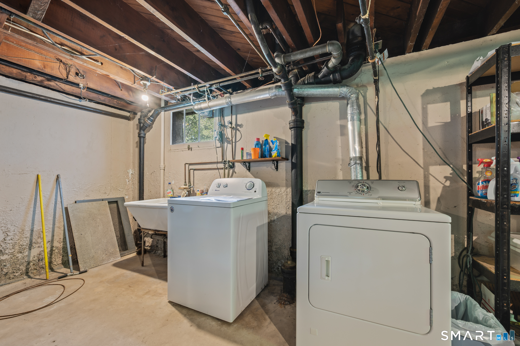 12 Greenhurst Road West Hartford, CT 06107 - Photo 28 of 36 Lower level laundry w/ gas dryer