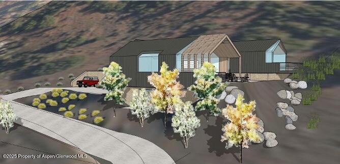 354 Snowmass Creek Road Snowmass, CO 81654 - Photo 37 of 53 a view of a wooden floor and a chandelier