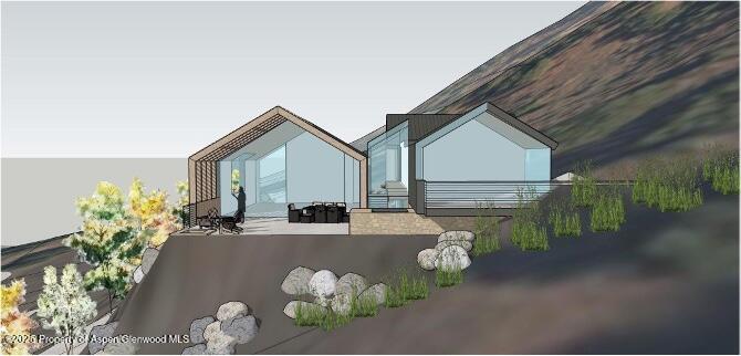 354 Snowmass Creek Road Snowmass, CO 81654 - Photo 42 of 53 a front view of a house with patio