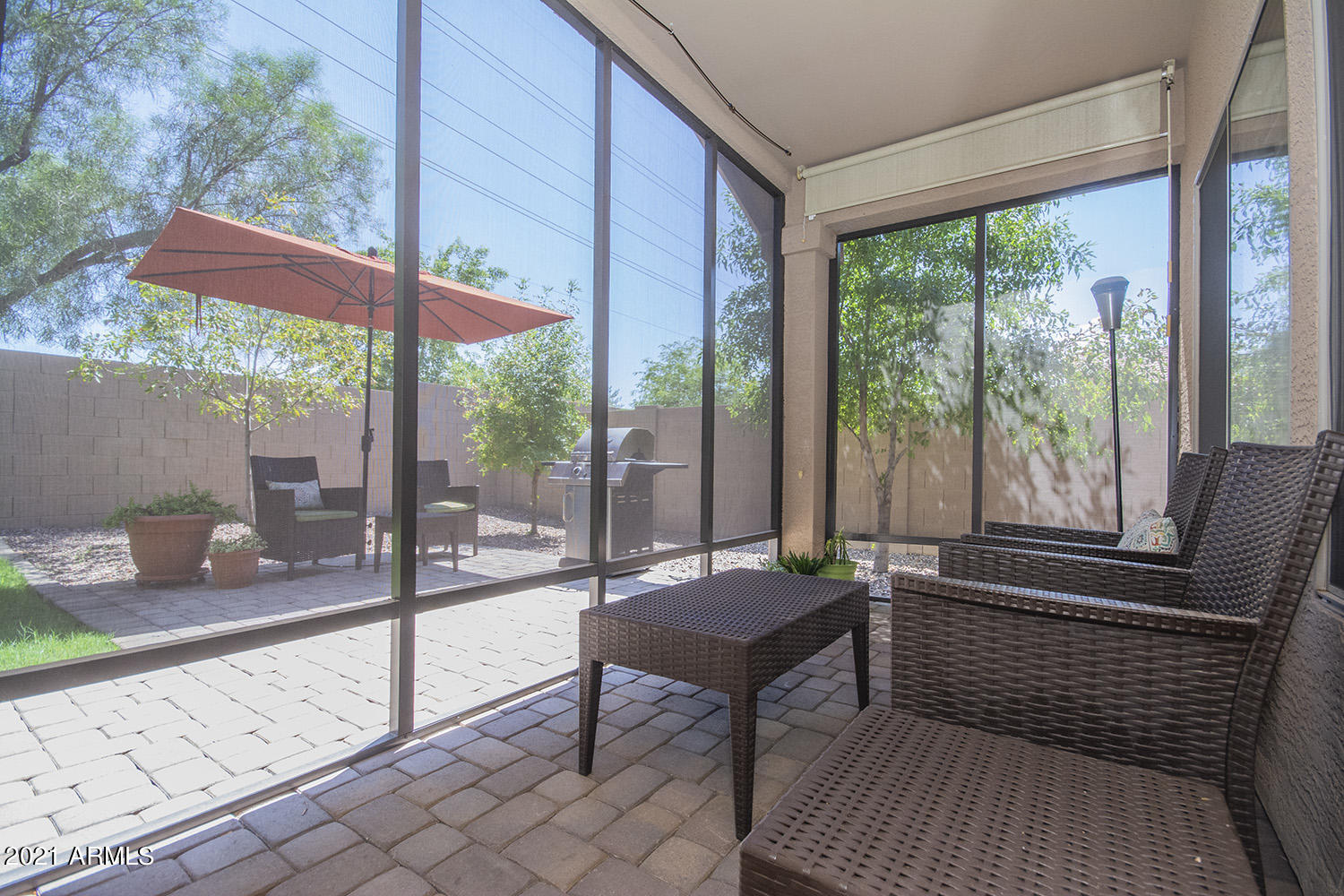 12741 West Charter Oak Road El Mirage, AZ 85335 - Photo 34 of 50 Screened In Patio