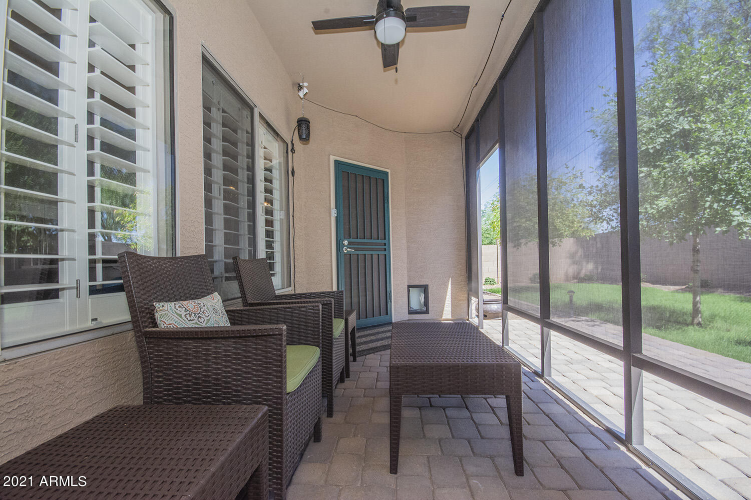 12741 West Charter Oak Road El Mirage, AZ 85335 - Photo 35 of 50 Screened in Patio