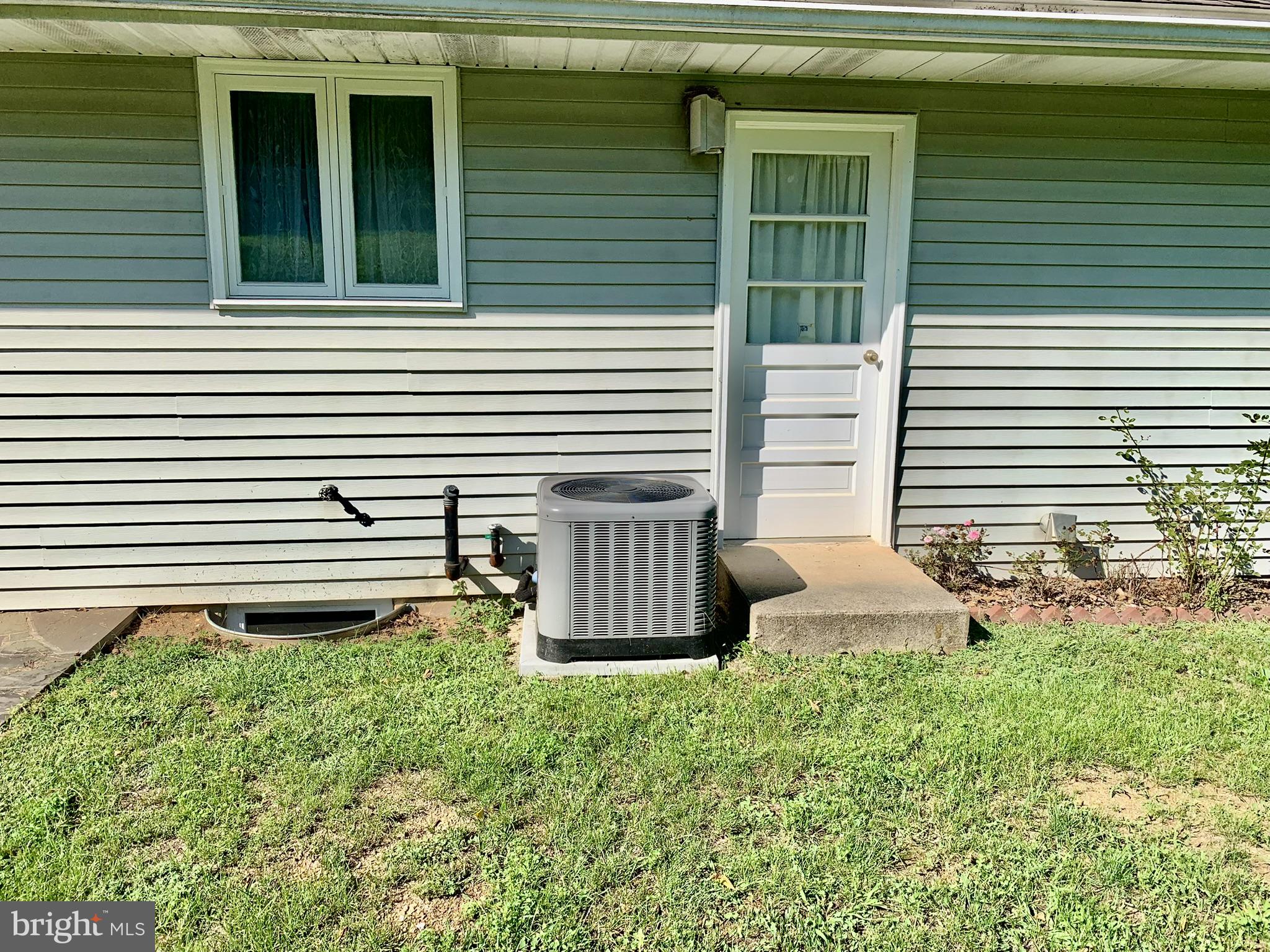 64 Cross Key Road Bernville, PA 19506 - Photo 30 of 32 Rear Entrance & A/C Unit