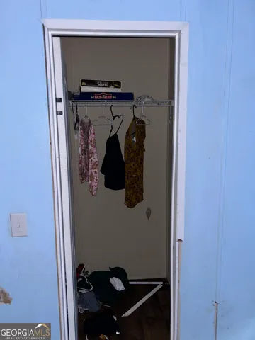 a close up of a wall