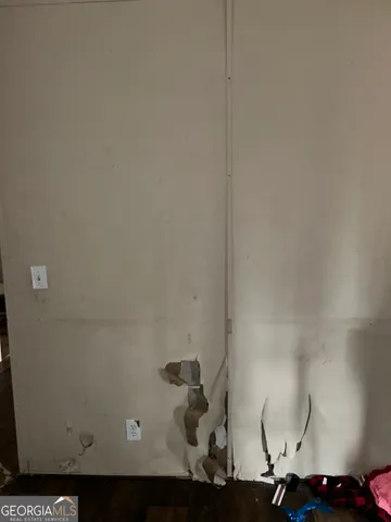 a view of storage and utility room