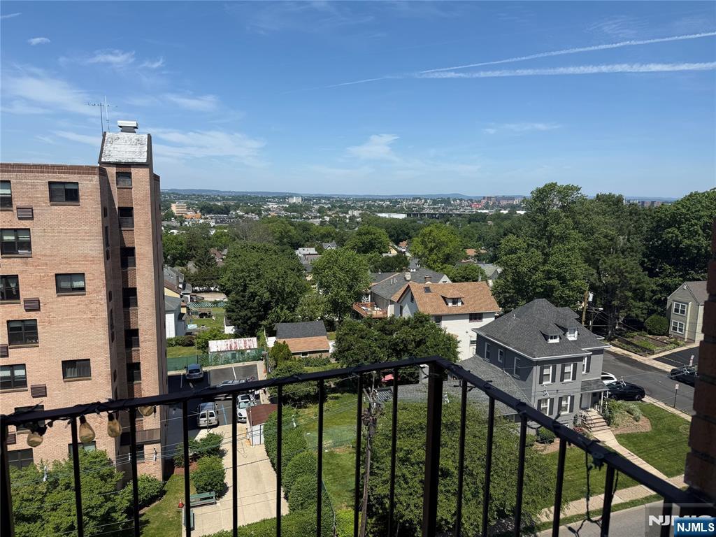 265 Main Street, Unit 702 Ridgefield Park, NJ 07660 - Photo 19 of 20 a view of a city from a balcony