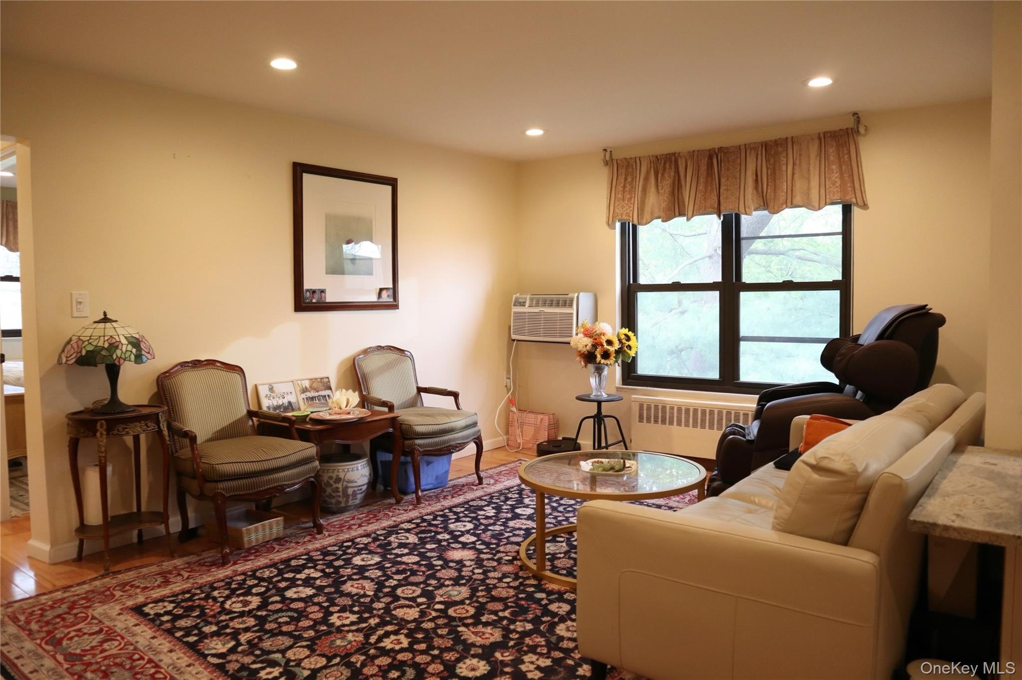 10 Terrace Circle, Unit 3B Great Neck, NY 11021 - Photo 5 of 8 a living room with furniture and a window