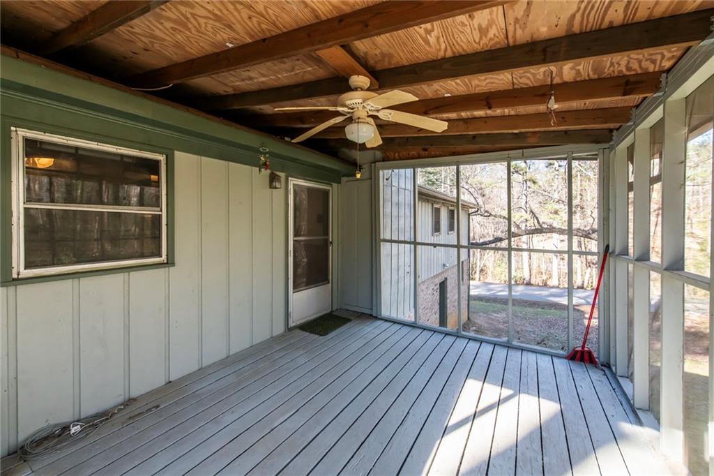 4597 East Glen Ridge Circle Winston, GA 30187 - Photo 38 of 38 a view of hallway with wooden floor