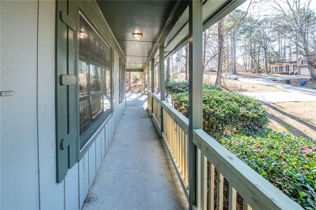 4597 East Glen Ridge Circle Winston, GA 30187 - Photo 5 of 38 a view of a balcony