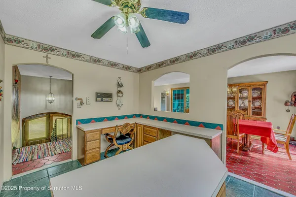 a very nice looking room with a large window