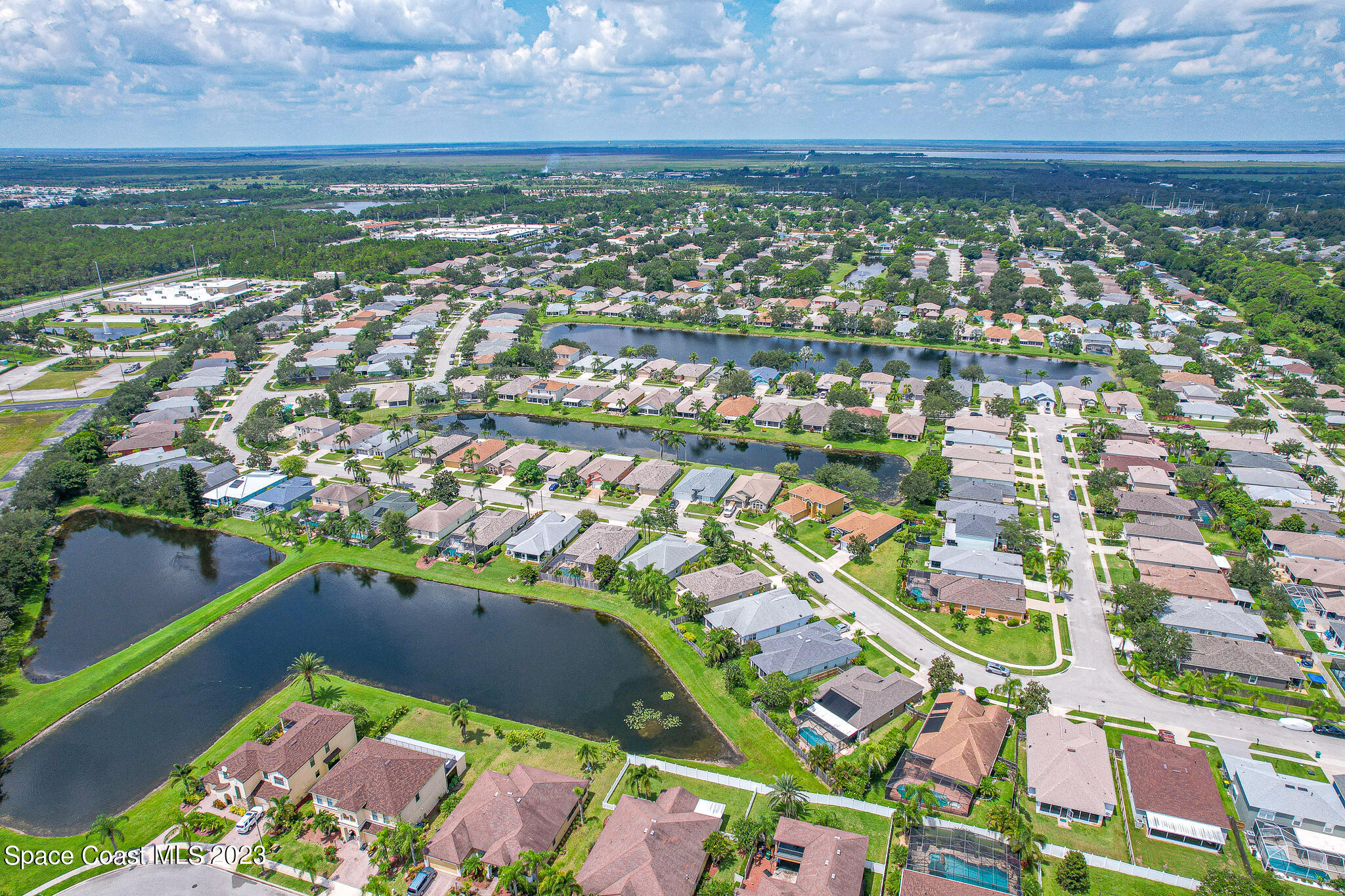 1149 White Oak Circle Melbourne, FL 32934 - Photo 48 of 55 view of city with ocean view
