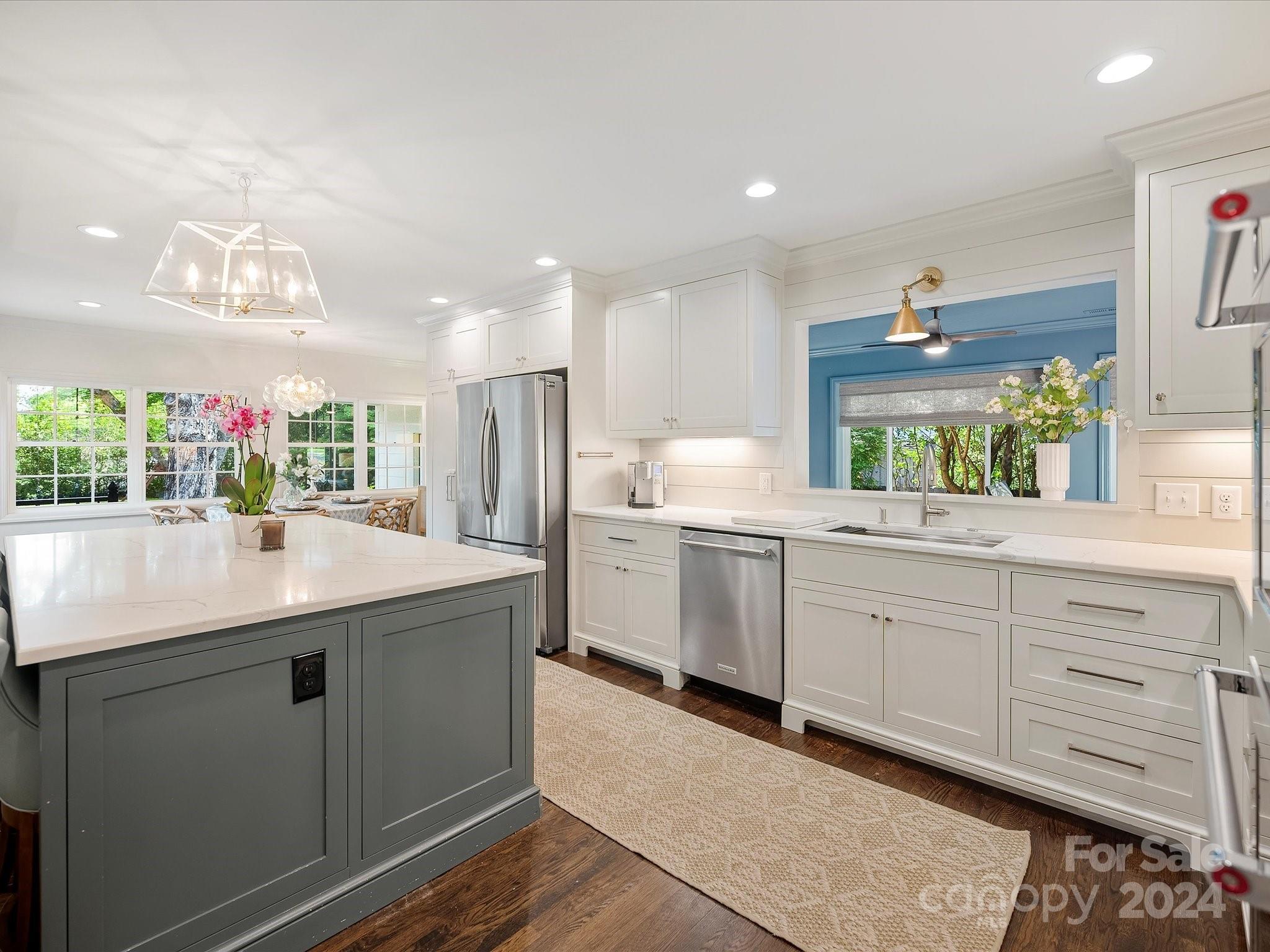 3401 Eastburn Road Charlotte, NC 28210 - Photo 13 of 43 a kitchen with cabinets and window