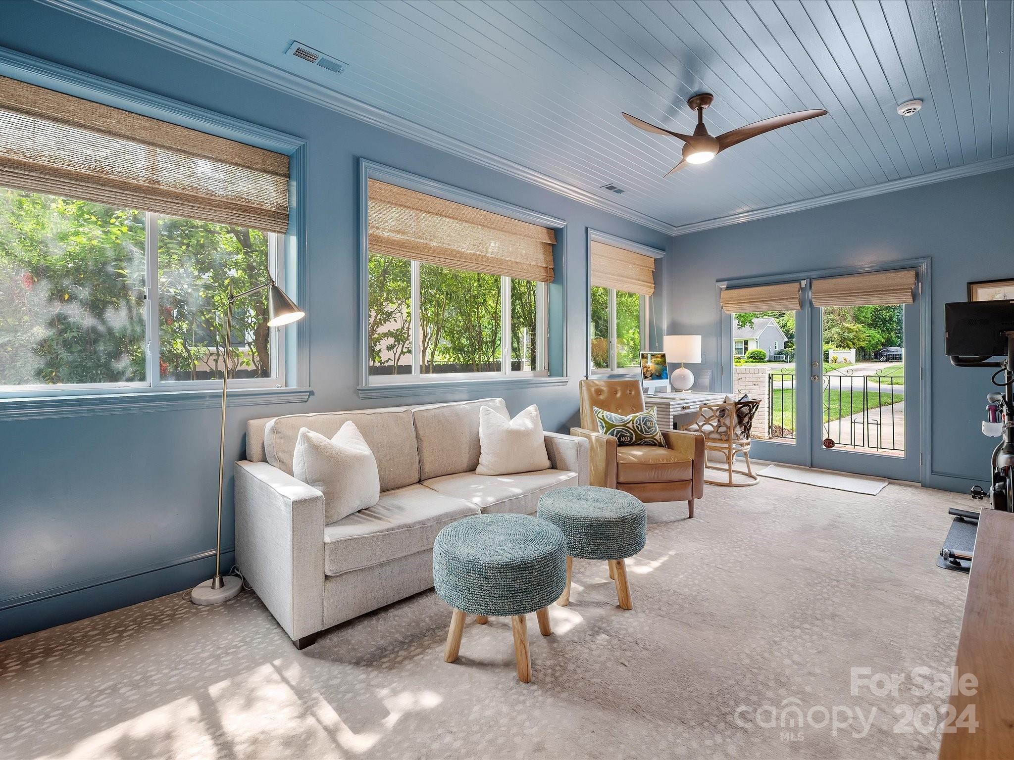 3401 Eastburn Road Charlotte, NC 28210 - Photo 24 of 43 a living room with furniture and a large window