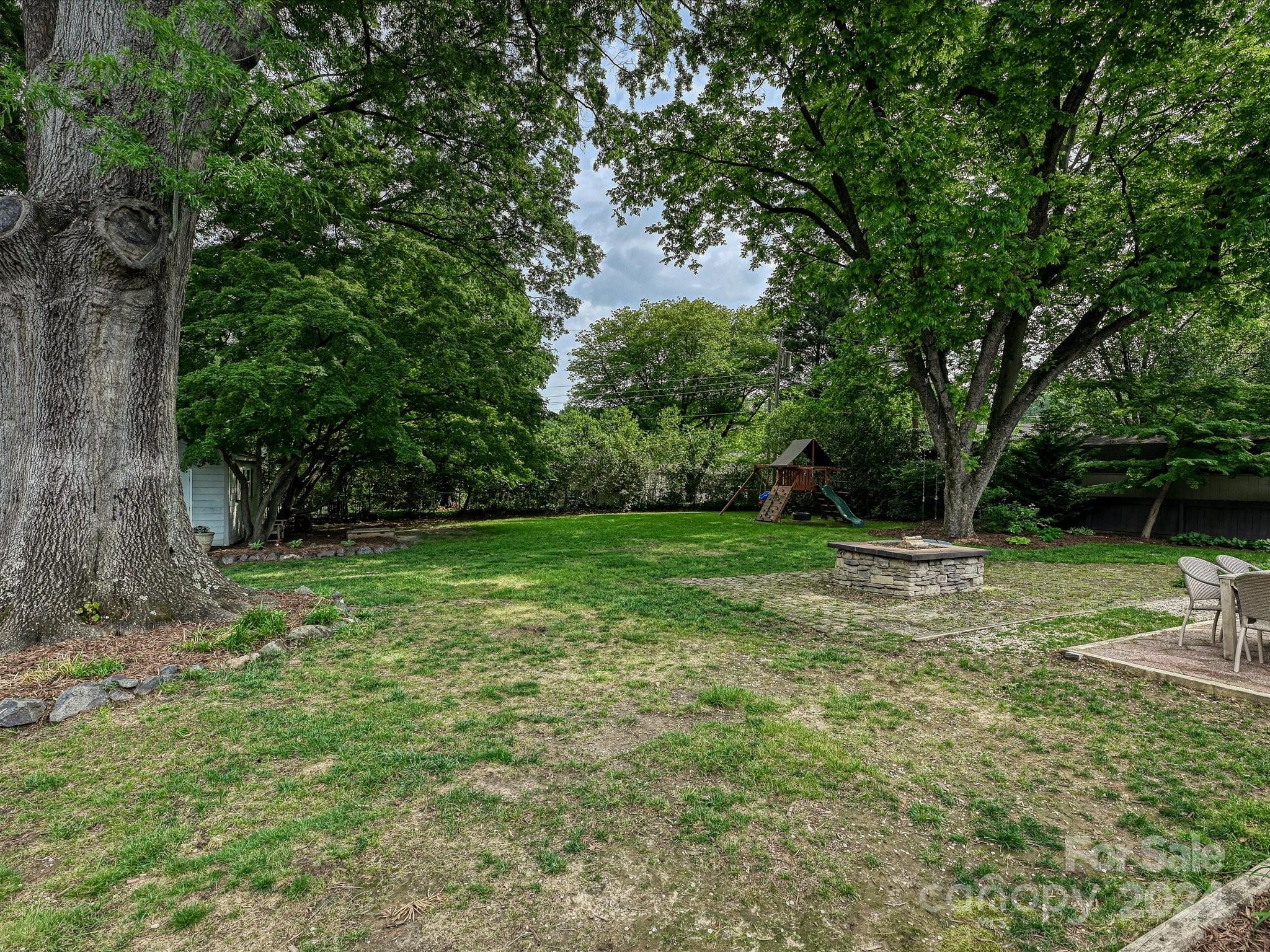 3401 Eastburn Road Charlotte, NC 28210 - Photo 37 of 43 a view of backyard with green space