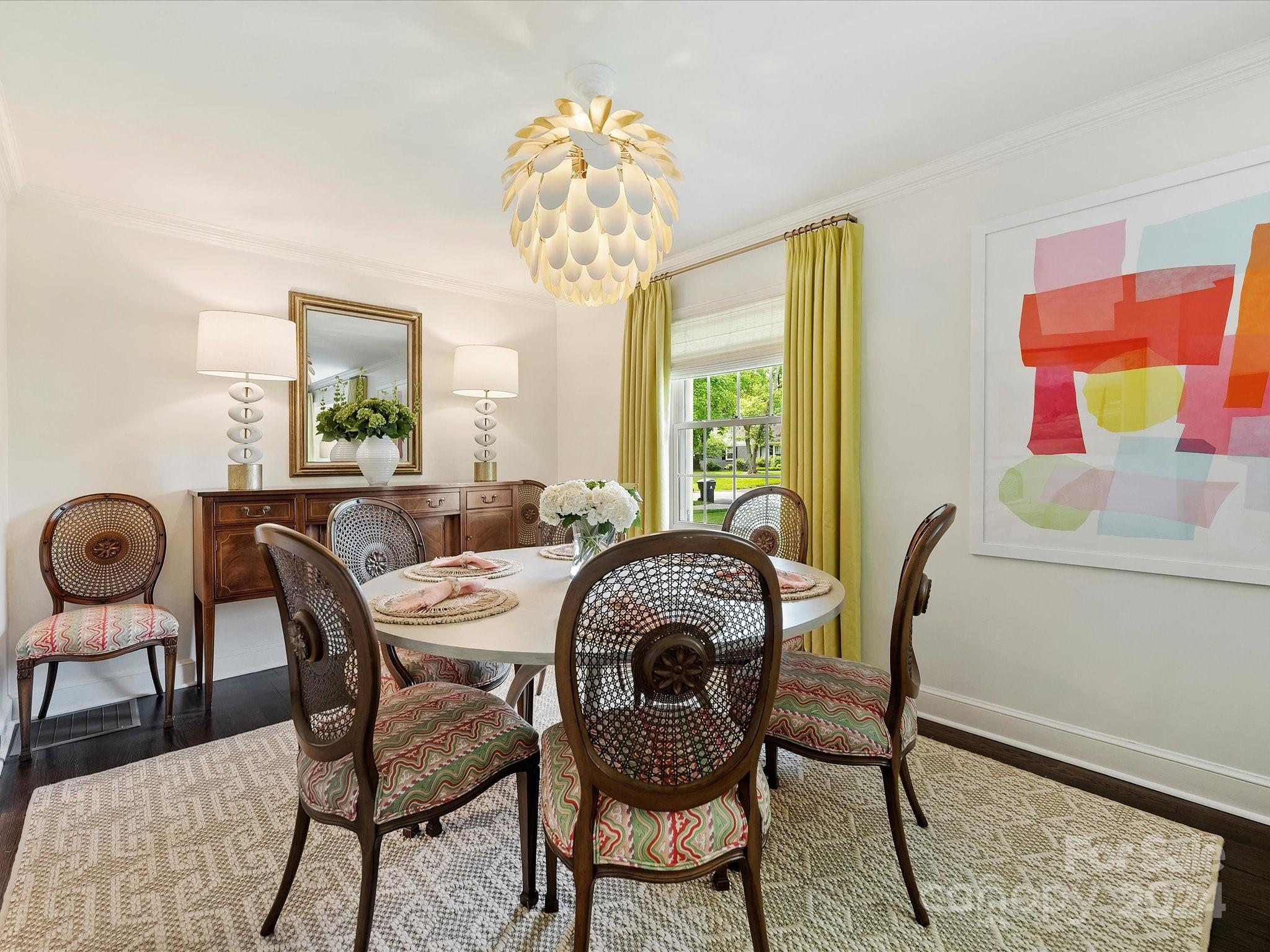 3401 Eastburn Road Charlotte, NC 28210 - Photo 7 of 43 a dining room with furniture and window