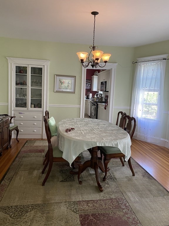 72 Everett Street Arlington, MA 02474 - Photo 10 of 25 a view of a dining room with furniture
