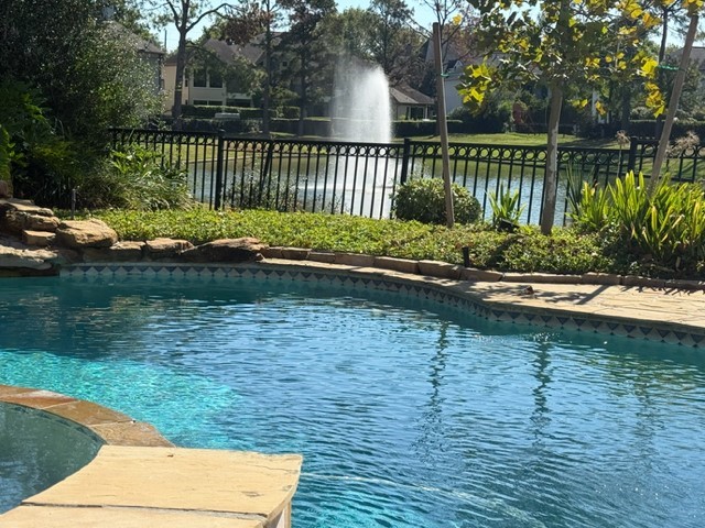 12711 Waterside Way Houston, TX 77041 - Photo 44 of 48 View of lake fountain.