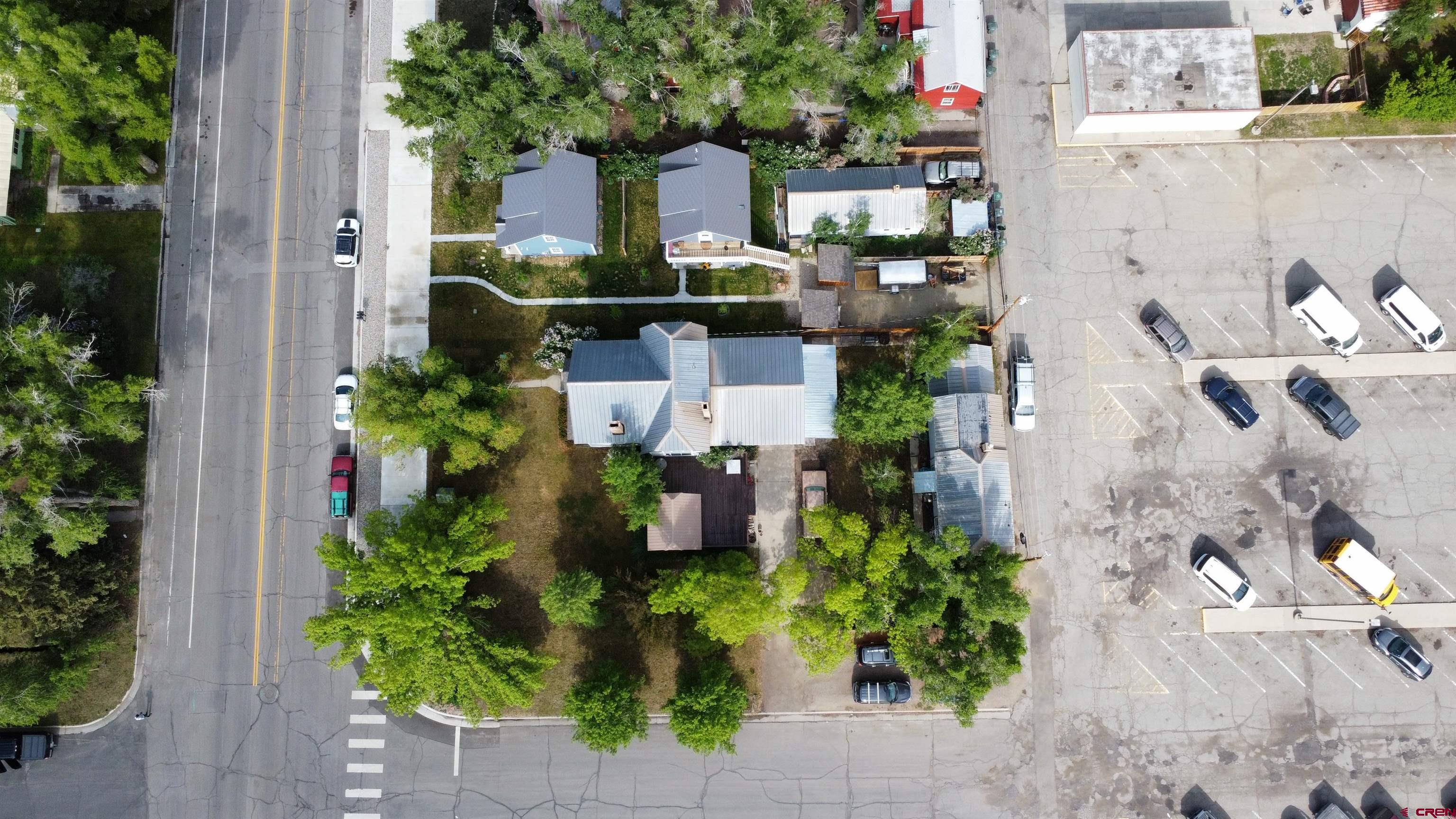 518 East Georgia Avenue Gunnison, CO 81230 - Photo 39 of 40 an aerial view of a house with a yard