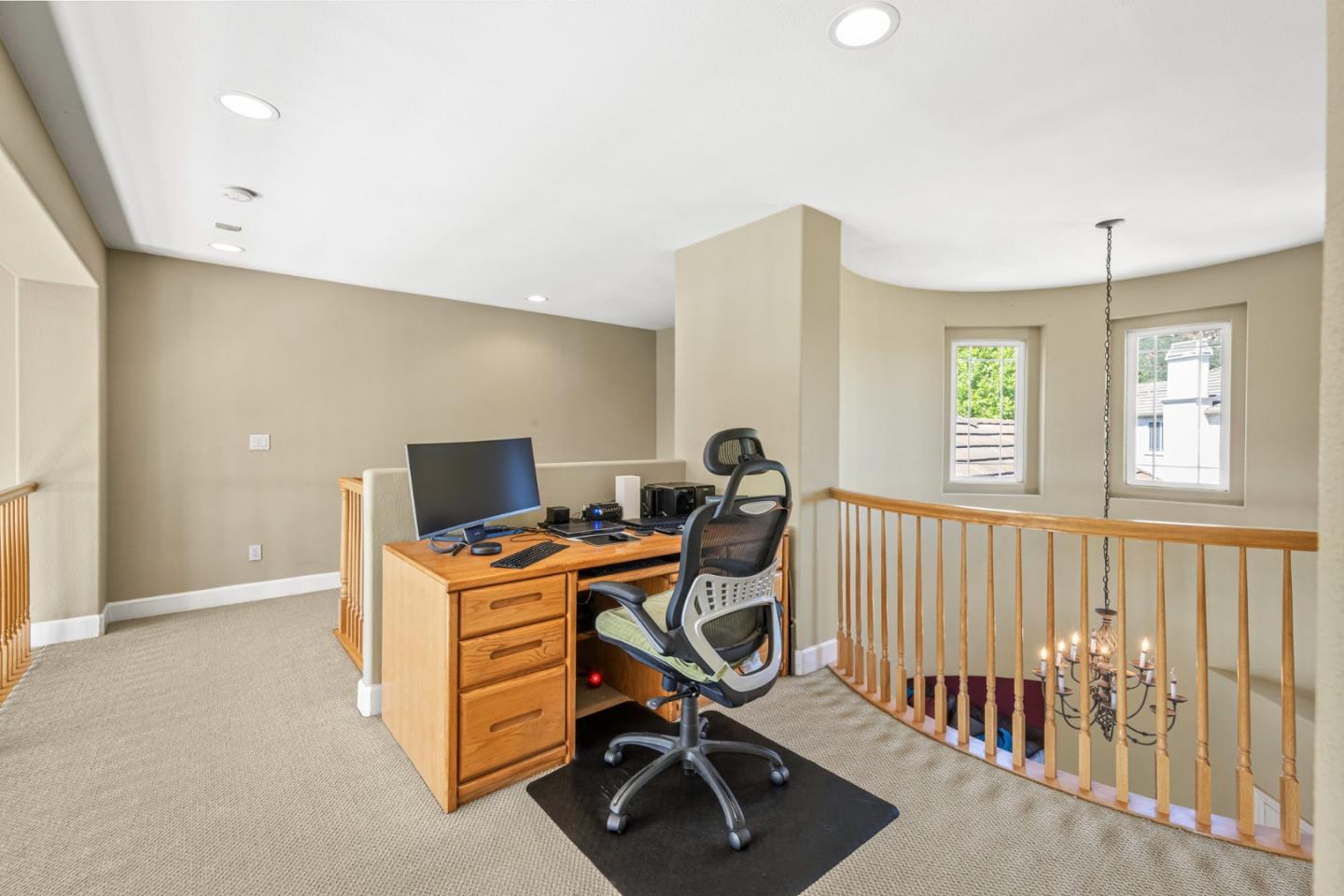 6850 Eagle Ridge Drive Gilroy, CA 95020 - Photo 23 of 51 a view of a workspace with furniture and windows