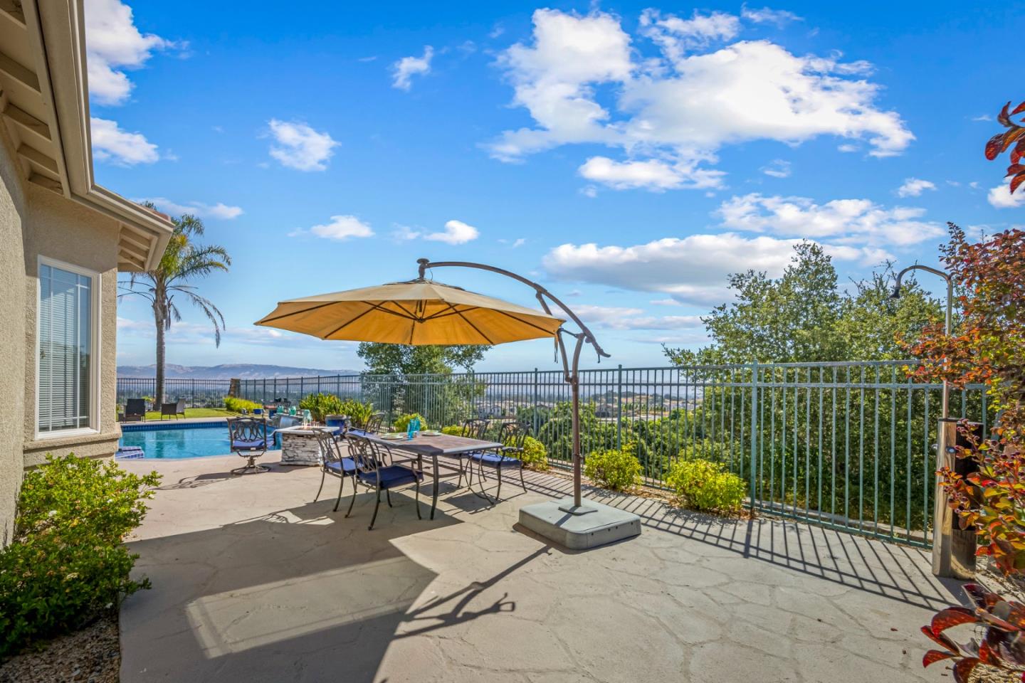 6850 Eagle Ridge Drive Gilroy, CA 95020 - Photo 34 of 51 a view of a patio with swimming pool table and chairs