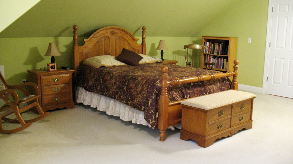 43 Shaker Road Shirley, MA 01464 - Photo 17 of 30 a spacious bedroom with a bed and a dresser