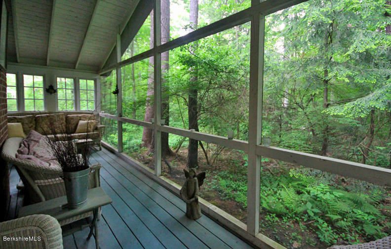 2 Grove Road Stockbridge, MA 01262 - Photo 19 of 25 a view of balcony with furniture and wooden floor