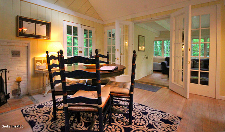 2 Grove Road Stockbridge, MA 01262 - Photo 3 of 25 a dining room with furniture and wooden floor