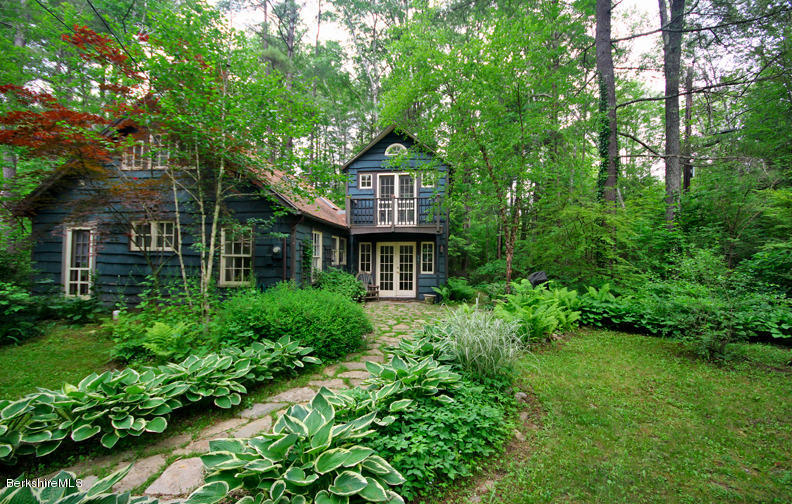 2 Grove Road Stockbridge, MA 01262 - Photo 25 of 25 front view of a house with a yard